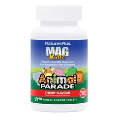 NaturesPlus Animal Parade Mag Kidz Cherry Flavour (Sugar Free) 90s