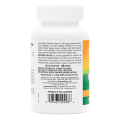 NaturesPlus Animal Parade Vitamin C Orange Juice Flavour 90s