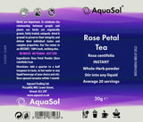 AquaSol Rose Petal Tea (Organic) 20g
