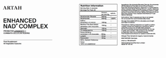 Artah Enhanced NAD+ Complex 60s