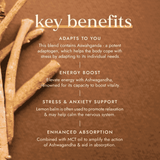 Fushi Ashwagandha Blend with Lemon Balm & KSM-66®