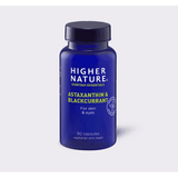 Higher Nature Astaxanthin & Blackcurrant 90s