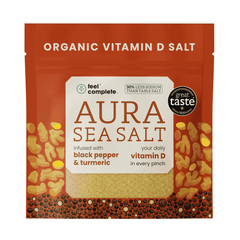 Feel Complete Aura Sea Salt Black Pepper & Turmeric (Organic) 80g