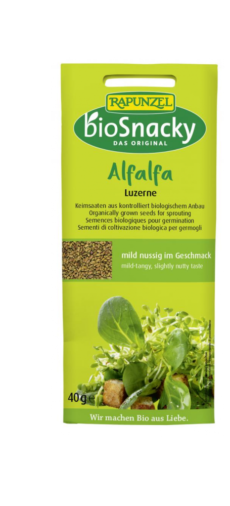A Vogel (BioForce) bioSnacky Alfalfa Sprouting Seeds 40g