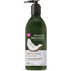 Avalon Organics Moisturizing Coconut Hand & Body Lotion 340g