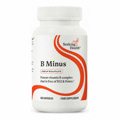 B Minus (B12 and Folate Free) - 100 Capsules | Seeking Health