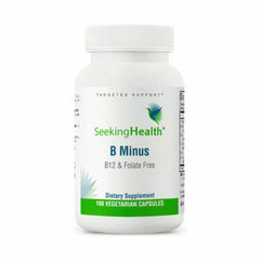 B-Minus (B12 and Folate Free) - 100 Capsules | Seeking Health