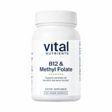 B12 & Methyl Folate - 100 Capsules | Vital Nutrients