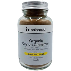 Balanced Organic Ceylon Cinnamon 36g