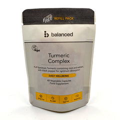 Balanced Turmeric Complex (Refill Pack) 60's