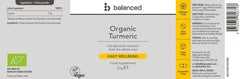 Balanced Organic Turmeric 55g