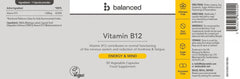 Balanced Vitamin B12 30's