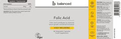 Balanced Folic Acid 60's