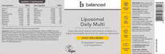 Balanced Liposomal Daily Multi 30's