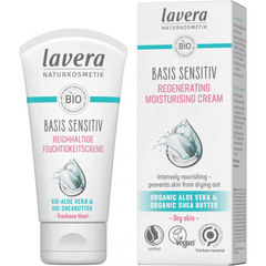 Lavera Basis Sensitiv Regenerating Moisturising Cream 50ml
