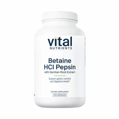 Betaine HCl Pepsin - 225 Capsules | Vital Nutrients