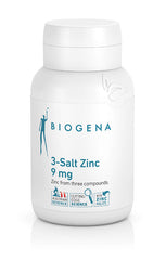 Biogena 3-Salt Zinc 9 mg 60's