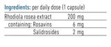 Biogena Rhodiola Rosea Formula 90's