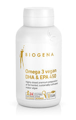 Biogena Omega 3 Vegan DHA & EPA 450 Gold 90's