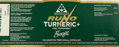 Bio-Health Runo Turmeric+ 120's