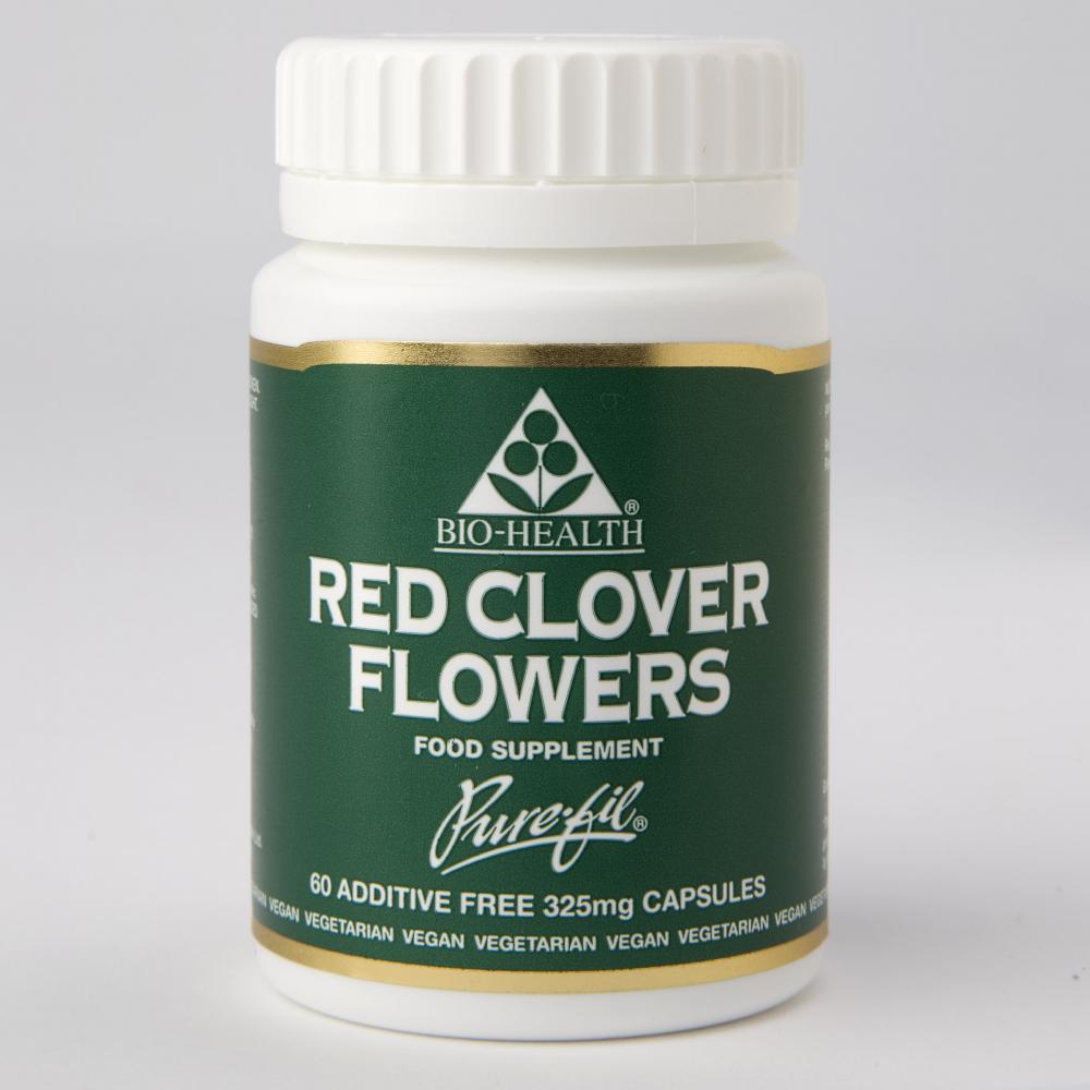 Bio-Health Red Clover Flowers 60's