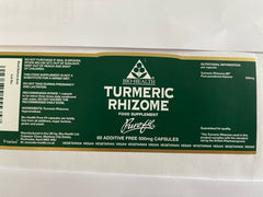 Bio-Health Turmeric Rhizome 500's