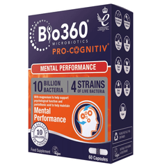 Natures Aid Bio360 Pro-Cognitiv (Mental Performance) 60s