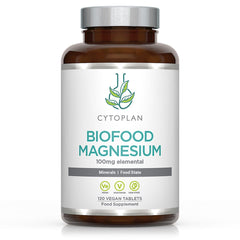Cytoplan Biofood Magnesium 100mg 120s