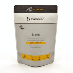 Balanced Biotin 60s Refill Pack