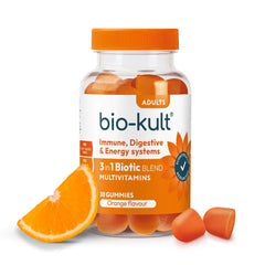 Bio-Kult Adults 3 in 1 Biotic Blend Multivitamins Orange Flavour 30 Gummies
