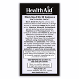 Health Aid Black Seed Oil 1000mg Capsules 60s