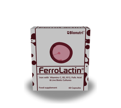 Bionutri Ferrolactin (Iron Complex) 60's