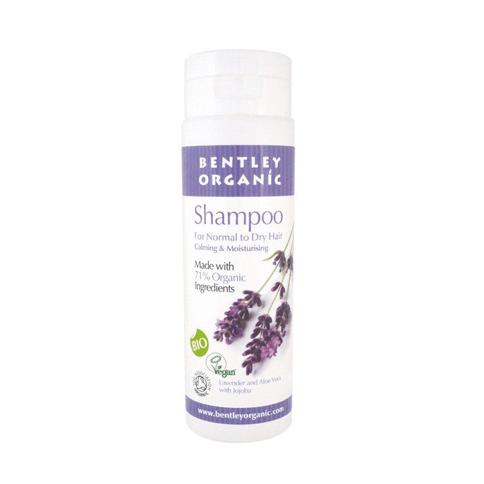 Bentley Organic Shampoo For Normal to Dry Hair Calming & Moisturising 250ml