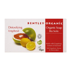 Bentley Organic Detoxifying Organic Soap with Grapefruit, Lemon & Seaweed 150g