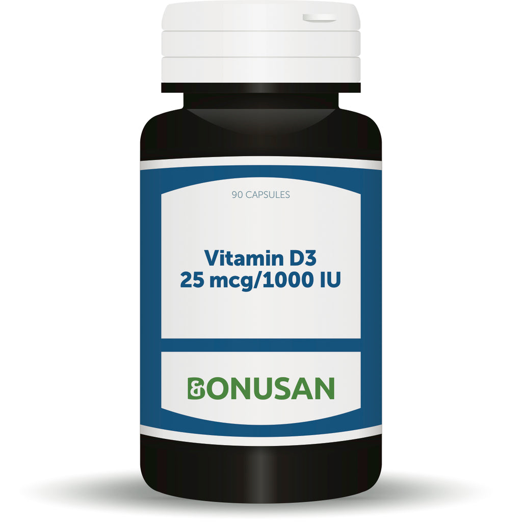 Bonusan Vitamin D3 25mcg/1000IU 90's