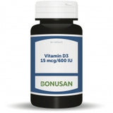Bonusan Vitamin D3 15mcg/600IU 90's
