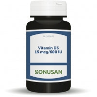 Bonusan Vitamin D3 15mcg/600IU 90's