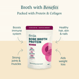 Freja Bone Broth Protein Unflavoured Beef 300g