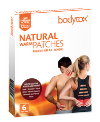 Bodytox Natural Warm Patches Pack of 6