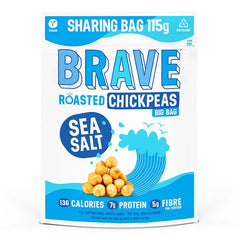 BRAVE Roasted Chickpeas (Sea Salt) 115g