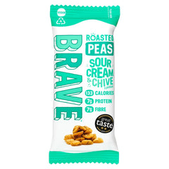 BRAVE Roasted Peas Sour Cream Chive 35g