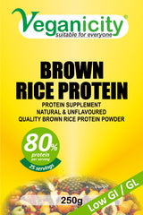 Veganicity Brown Rice Protein Powder (80%)