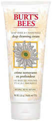 Burts Bees Deep Cleansing Cream with Soap Bark & Chamomile 170g