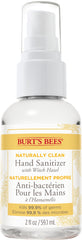 Burts Bees Naturally Clean Hand Sanitizer 59.1