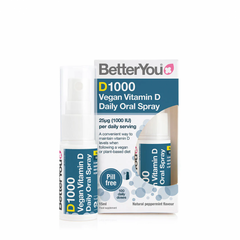 BetterYou D1000 Vegan Vitamin D Daily Oral Spray 15ml