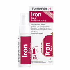 BetterYou Iron 5mg Daily Oral Spray (Red) 25ml