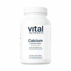 Calcium (Citrate/Malate) 150mg - 100 Capsules | Vital Nutrients