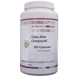 Specialist Herbal Supplies (SHS) Cape Aloe Compound Capsules 200s