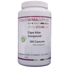 Specialist Herbal Supplies (SHS) Cape Aloe Compound Capsules 200s