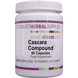 Specialist Herbal Supplies (SHS) Cascara Compound Capsules 60s
